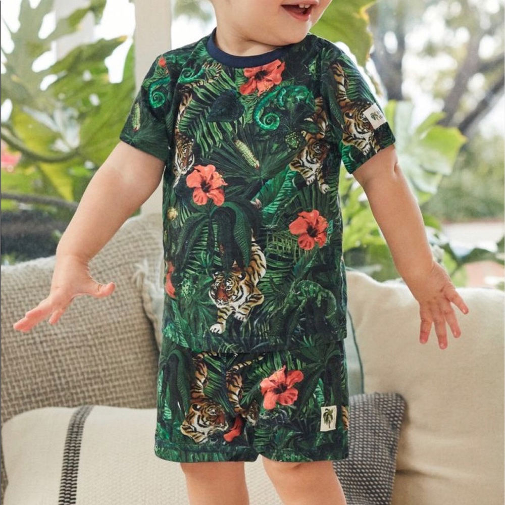 HM Nathalie Lete Baby Jungle Print 2 Pc set
